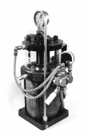 增压泵组件-配水平式液压虎钳
